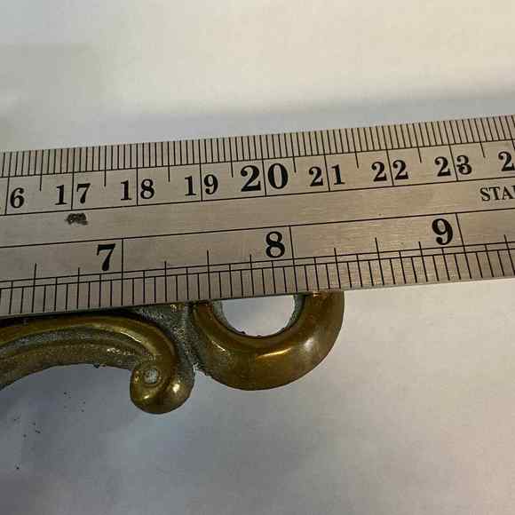 Vintage Solid Brass Trivet Iron Stand‎ Decorative Kitchen Dining - Picture 7 of 9